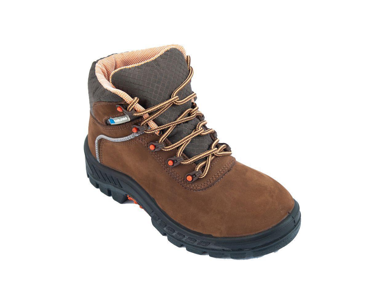 Botina de Segurança Premier Marluvas 75BPR29 CA Preta 41369 Cinza 41370  Marrom 41370