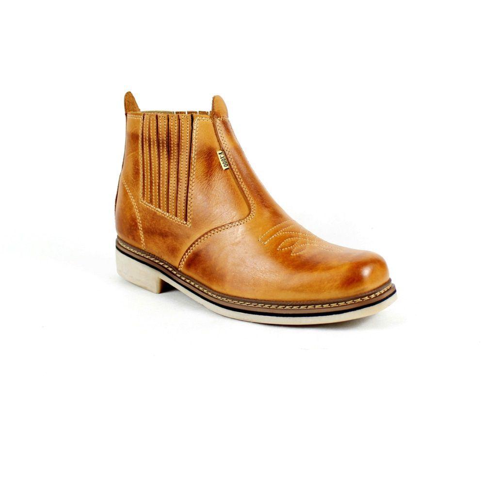Botina F1000 Whisky - Bota Masculina - Magazine Luiza