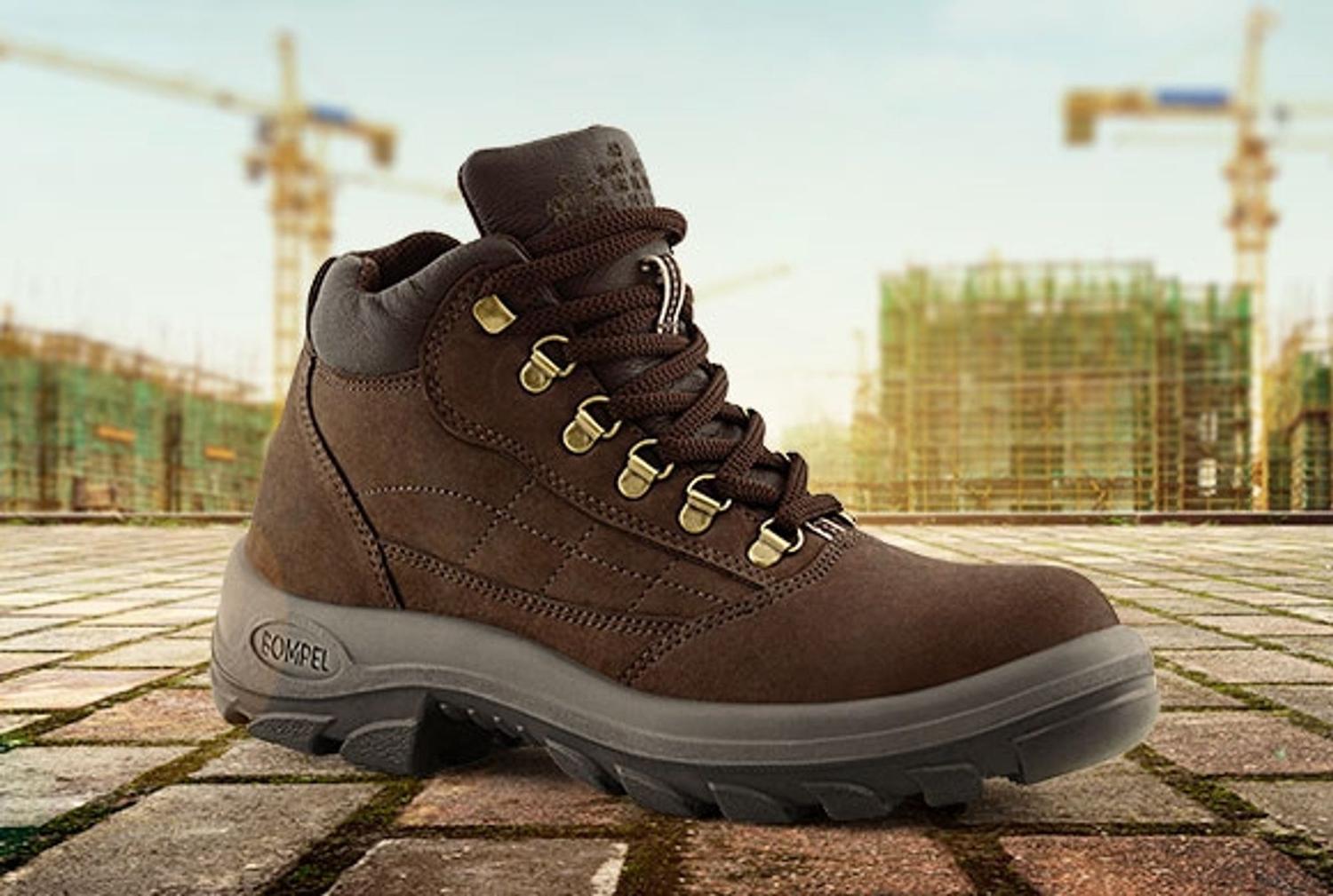 Botina CalÇados SeguranÇa Botina Nobuck Bompel CalÇados De