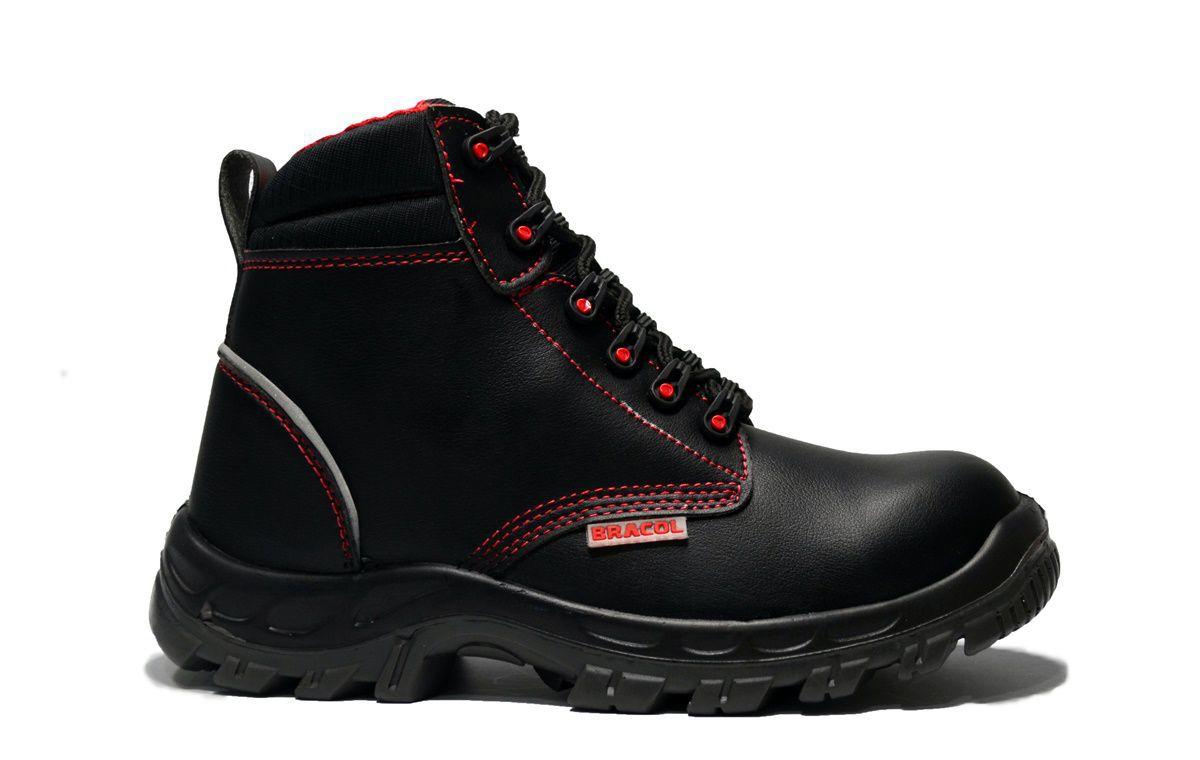 Botina Segurança Bracol Microfibra Bico Pvc Modelo Bsg - Bota de Segurança  - Magazine Luiza