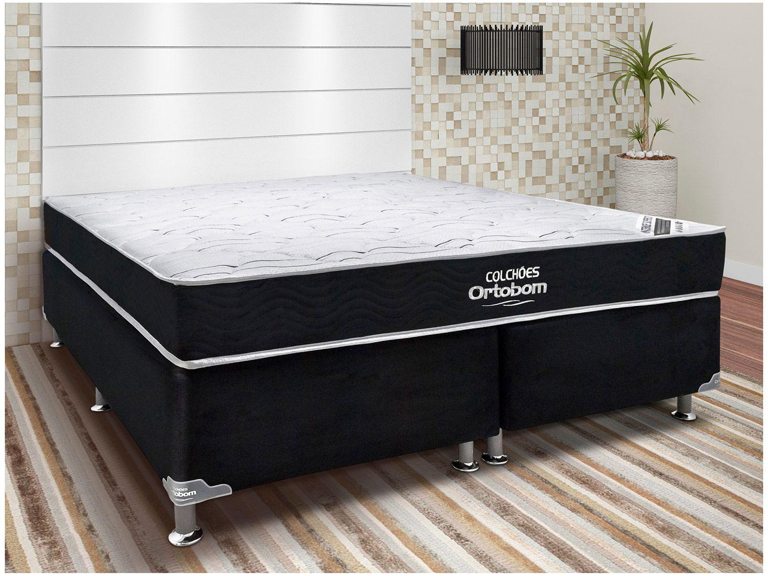 Box para Colchão Queen Size Bipartido Ortobom 31cm de Altura Better