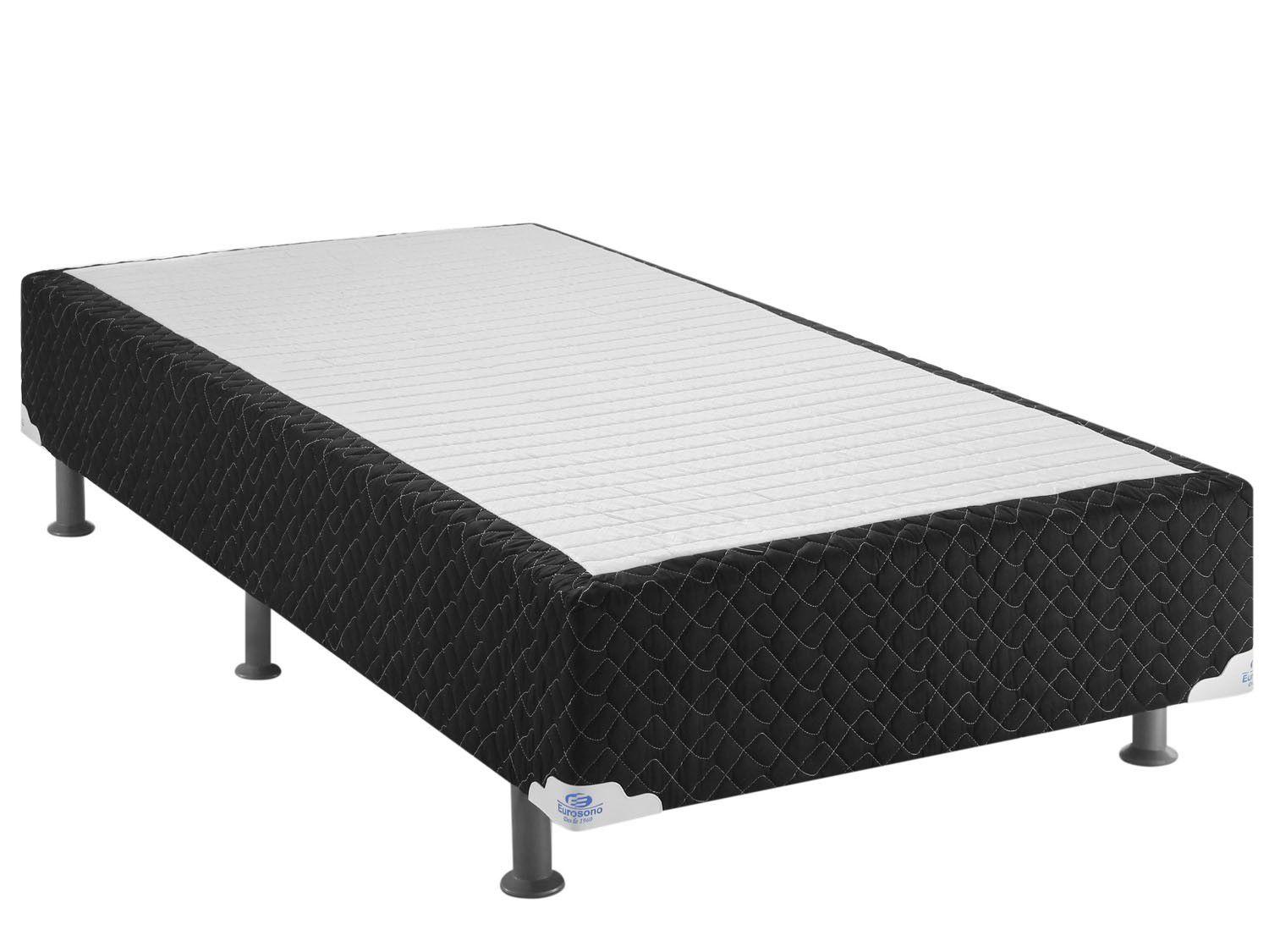 Box para Colchão Solteiro 88x188xcm - Eurosono Aurora - Base para Cama Box  Solteiro - Magazine Luiza
