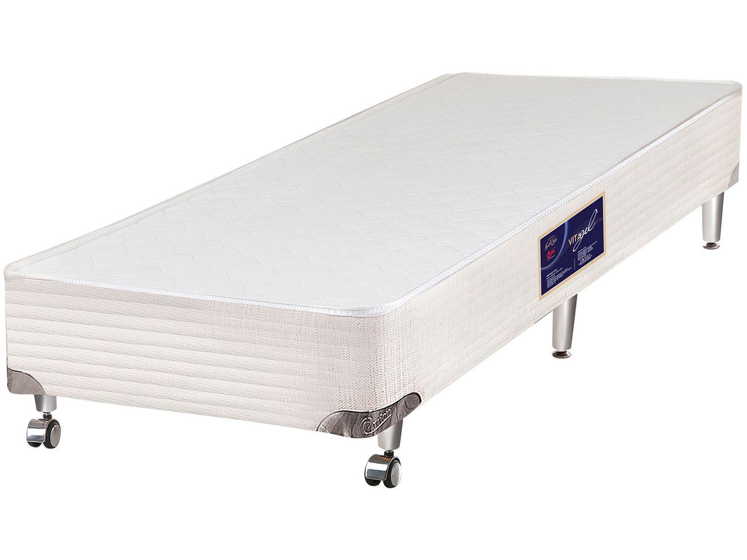 Box para Colchão Solteiro Castor 27cm de Altura Gold Star Vitagel
