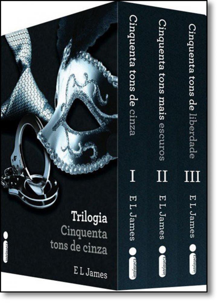 Box Trilogia Cinquenta Tons de Cinza - Livros de Literatura - Magazine