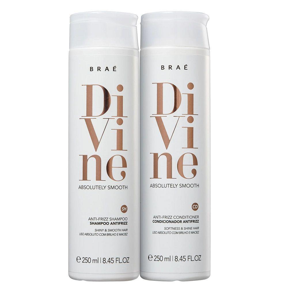 Braé Divine Anti-frizz Shampoo + Condicionador 250ml