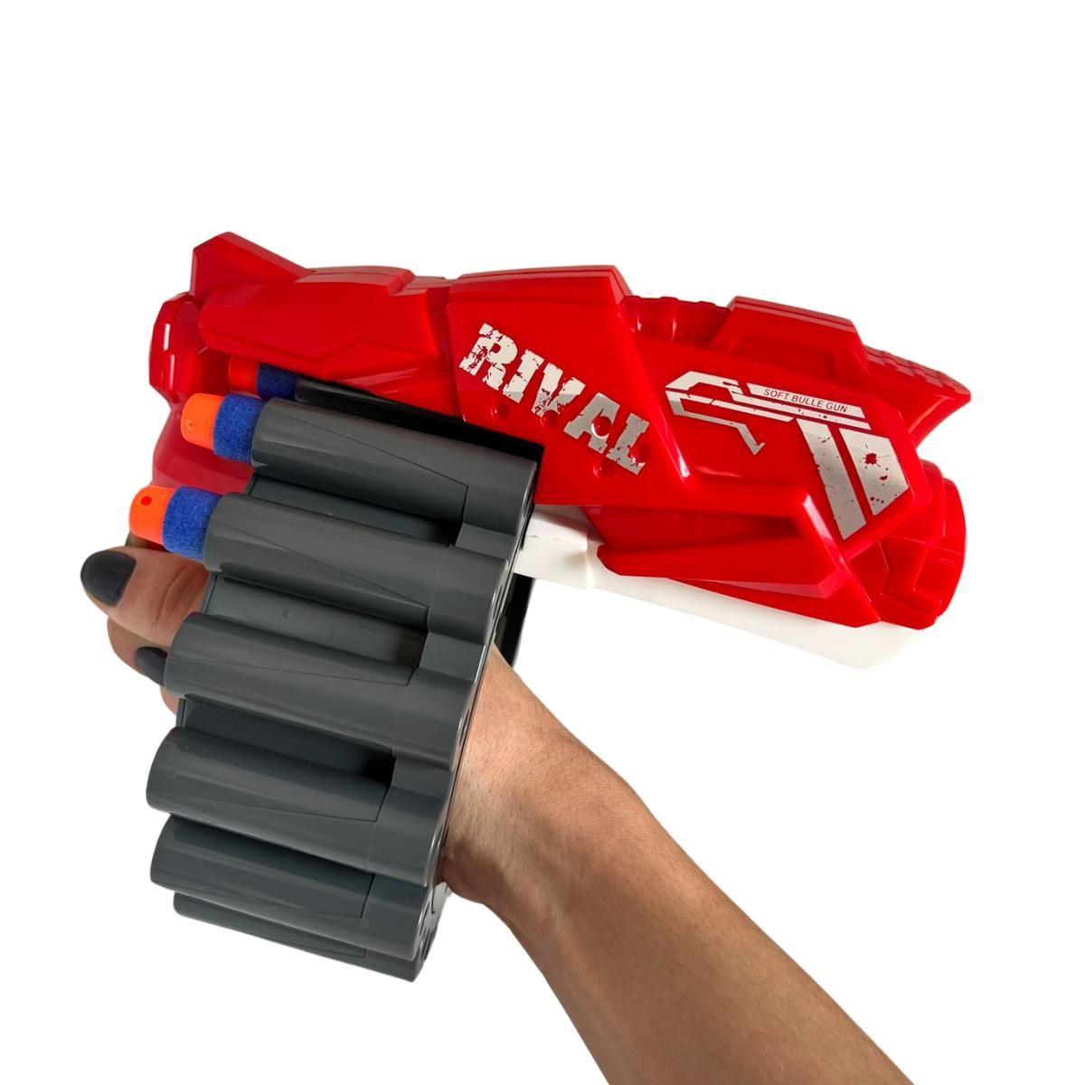 Imagem de Brinquedo c/ Inmetro Lança Dardos Rival Nerf Super Shoot