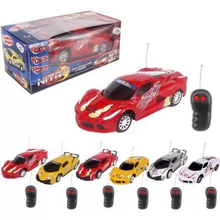 Brinquedo Carrinho Controle Remoto Camaro Possante Vermelho