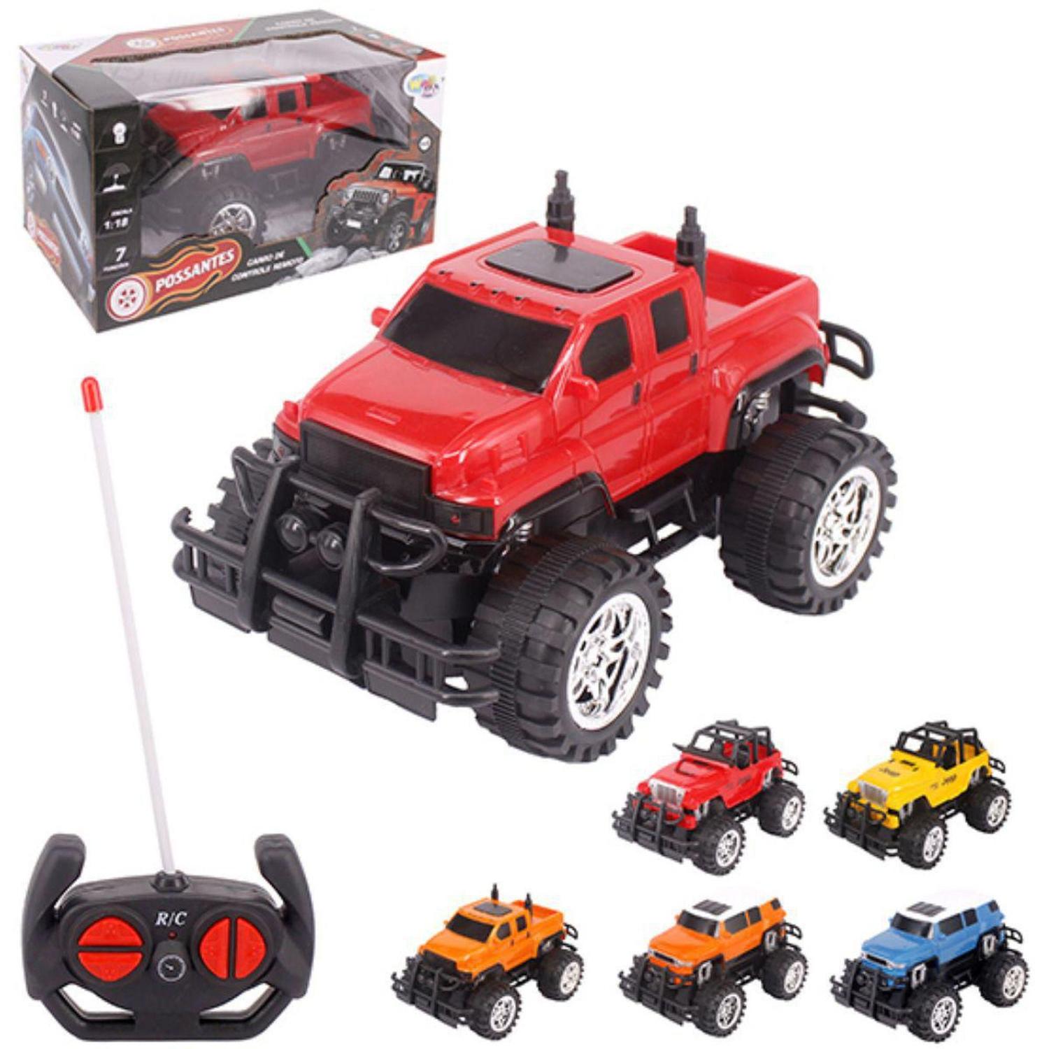 Carrinho Controle Remoto Off Road 4x4 - 27cm - Wellkids