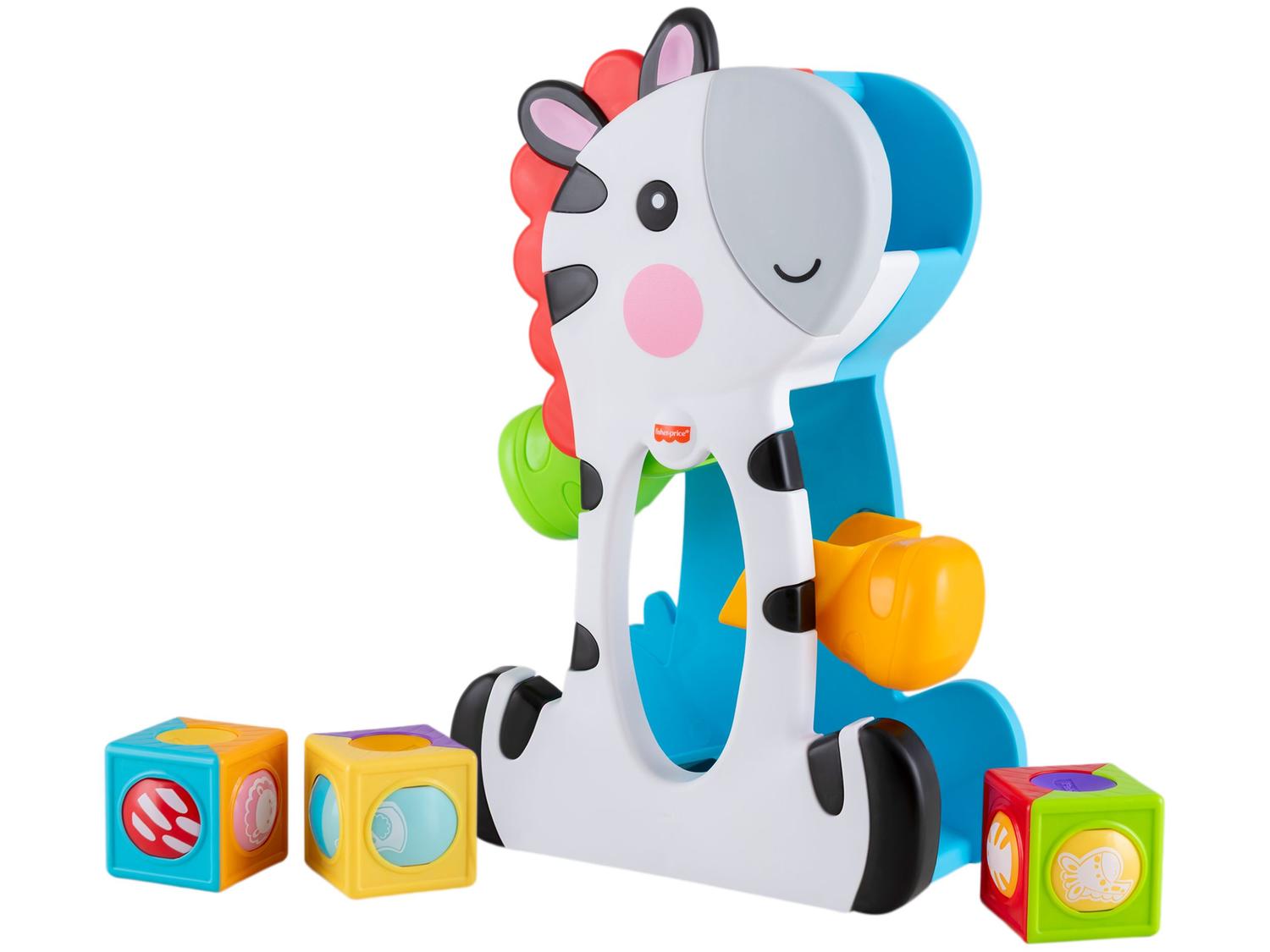 Brinquedo de Encaixar Zebra Blocos Surpresa