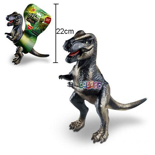 Dinossauro Tiranossauro REX Coleção Dino Max Emborrachado Jurassic Park T- Rex