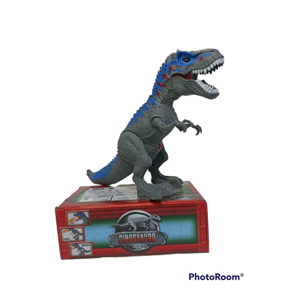 Brinquedo Dinossauro T-Rex Solta Fumaça com Luz e Som - SETOR STORE