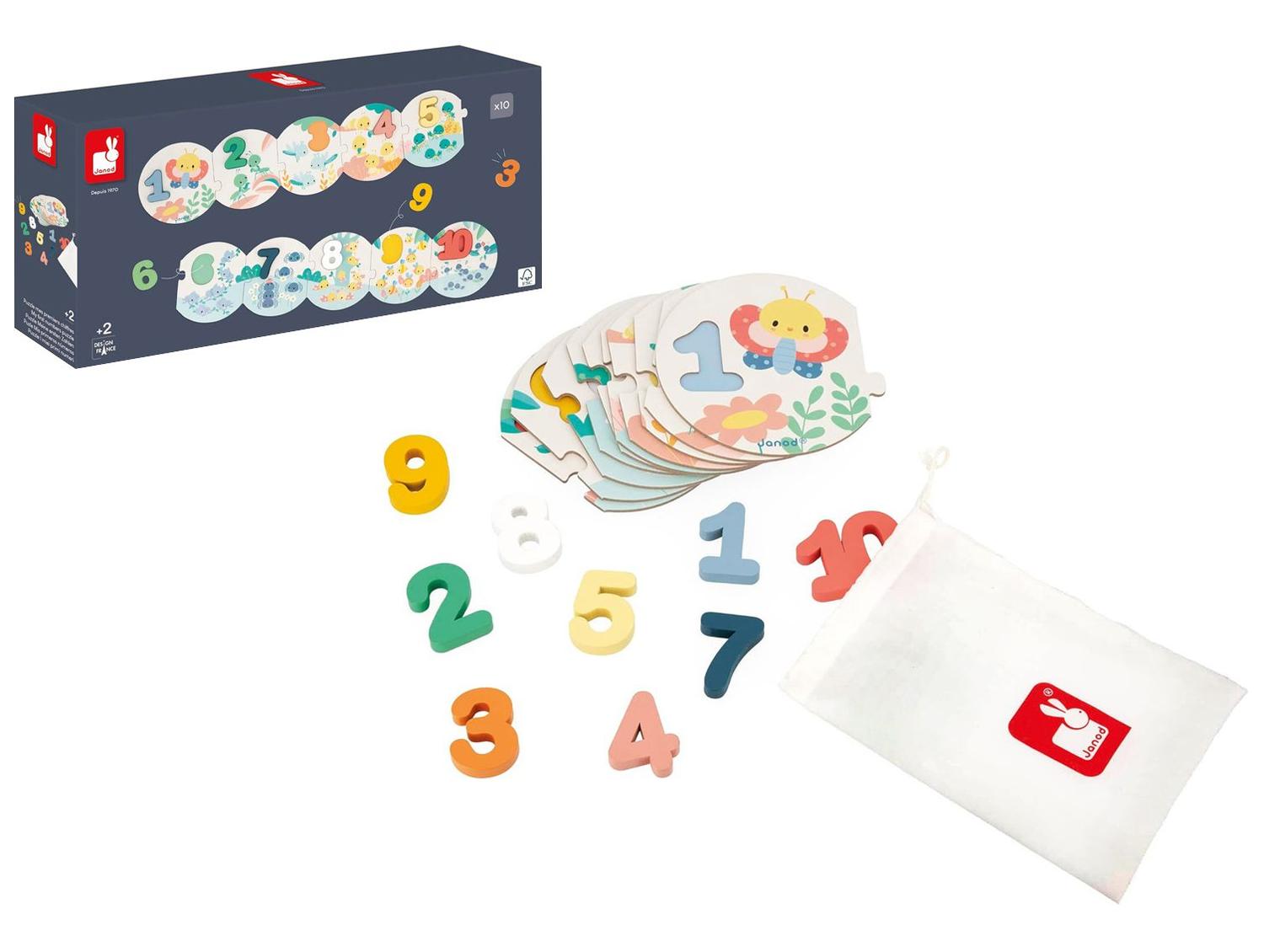 Brinquedo Educativo Números Aprendendo os Números