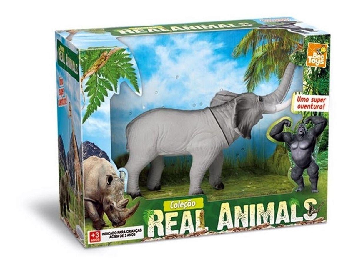 Brinquedo Elefante Miniatura 26 Cm - Bee Toys - Bonecos - Magazine Luiza