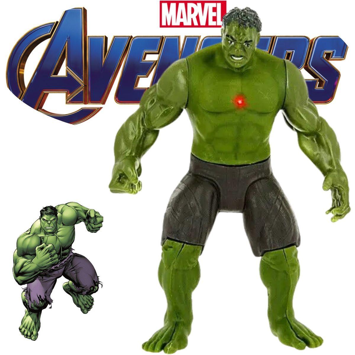 Figura Hulk Marvel Juguete Brinquedo Hulk Marvel Oficial Para