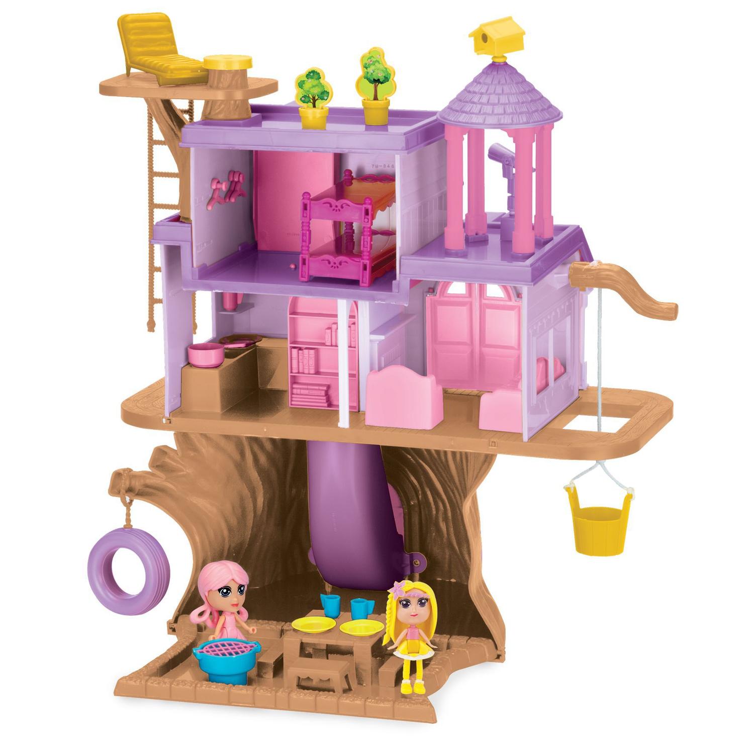 Brinquedo Infantil Casa Na Árvore 3901 Homeplay Xplast - Casinha de ...