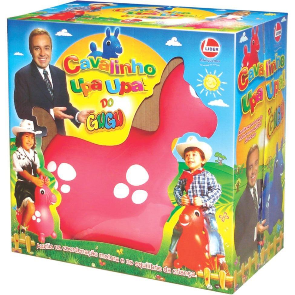 Brinquedo Infantil Cavalinho Upa Upa Do Gugu Rosa - Líder - Líder ...