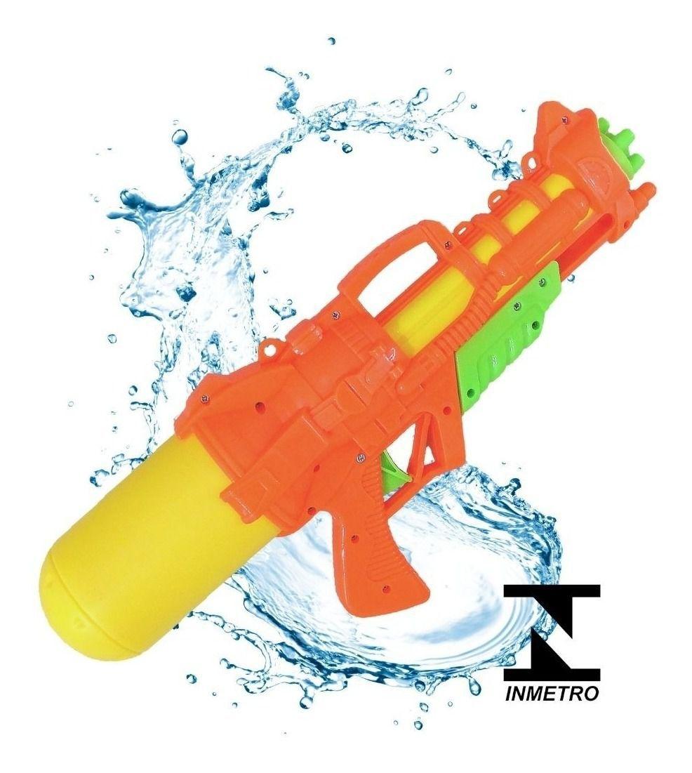 Brinquedo Infantil Super Arma Lança Água Pistola Watergun - NLQT - No ...