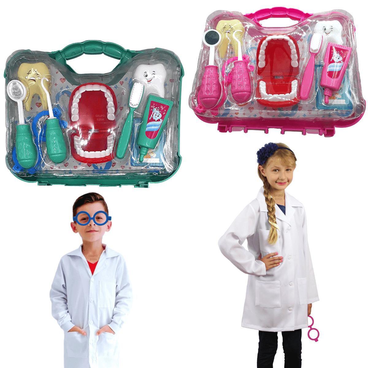 Maleta Dentista Infantil - Doutor Dentinho - MP Brinquedos