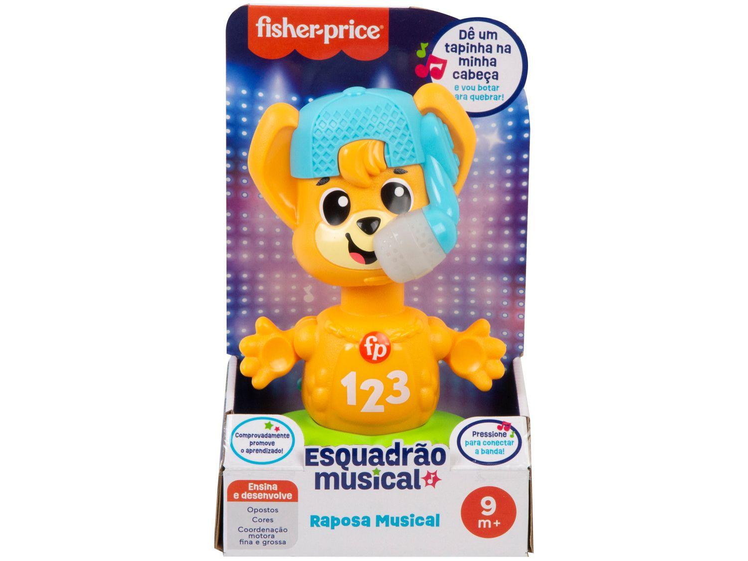 Brinquedo Musical Fisher-Price Esquadrão Raposa