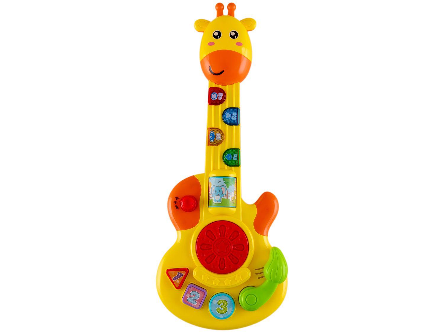 Brinquedo Musical Girafa Baby Land Cardoso Toys