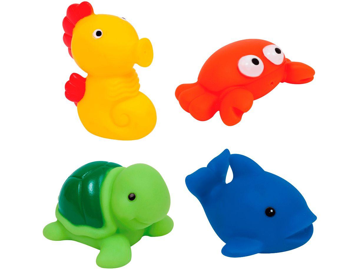 Brinquedo para Banho Animais Marinhos Buba