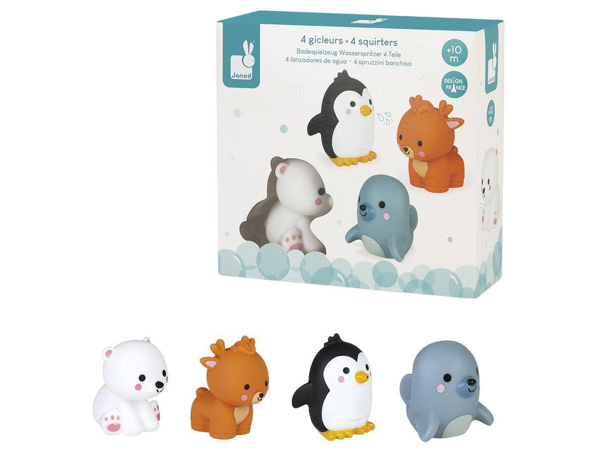 Brinquedo para Banho Espirra Água Animais Polares