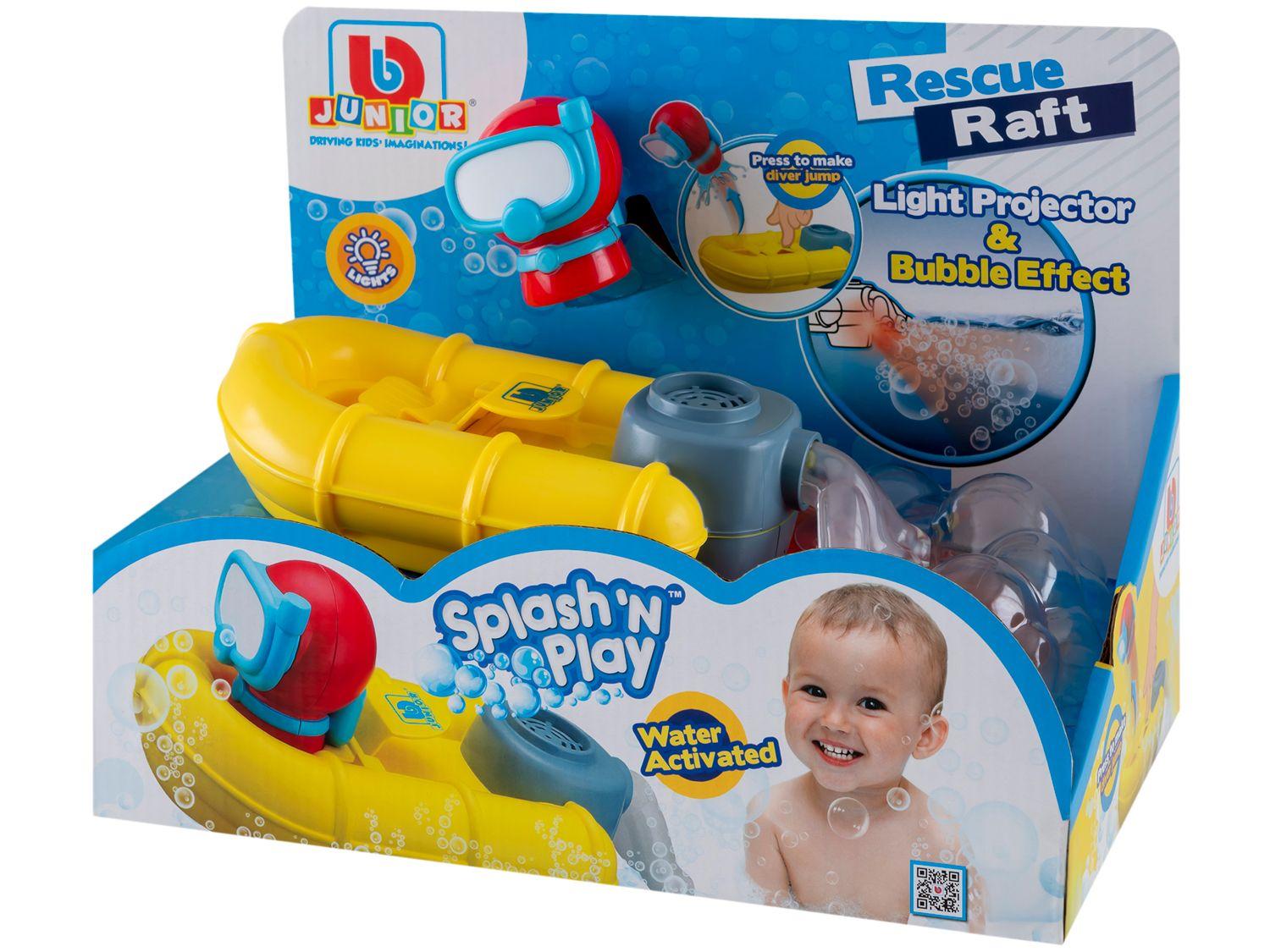 Brinquedo para Banho Splash N Play Rescue Raft   