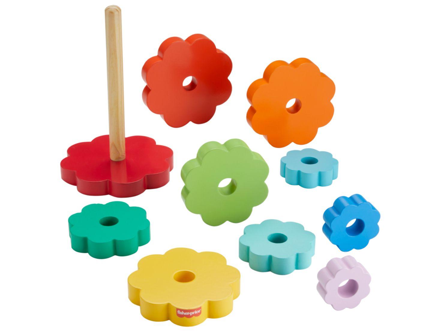Brinquedo para Bebê Fisher-Price Anéis Empilháveis
