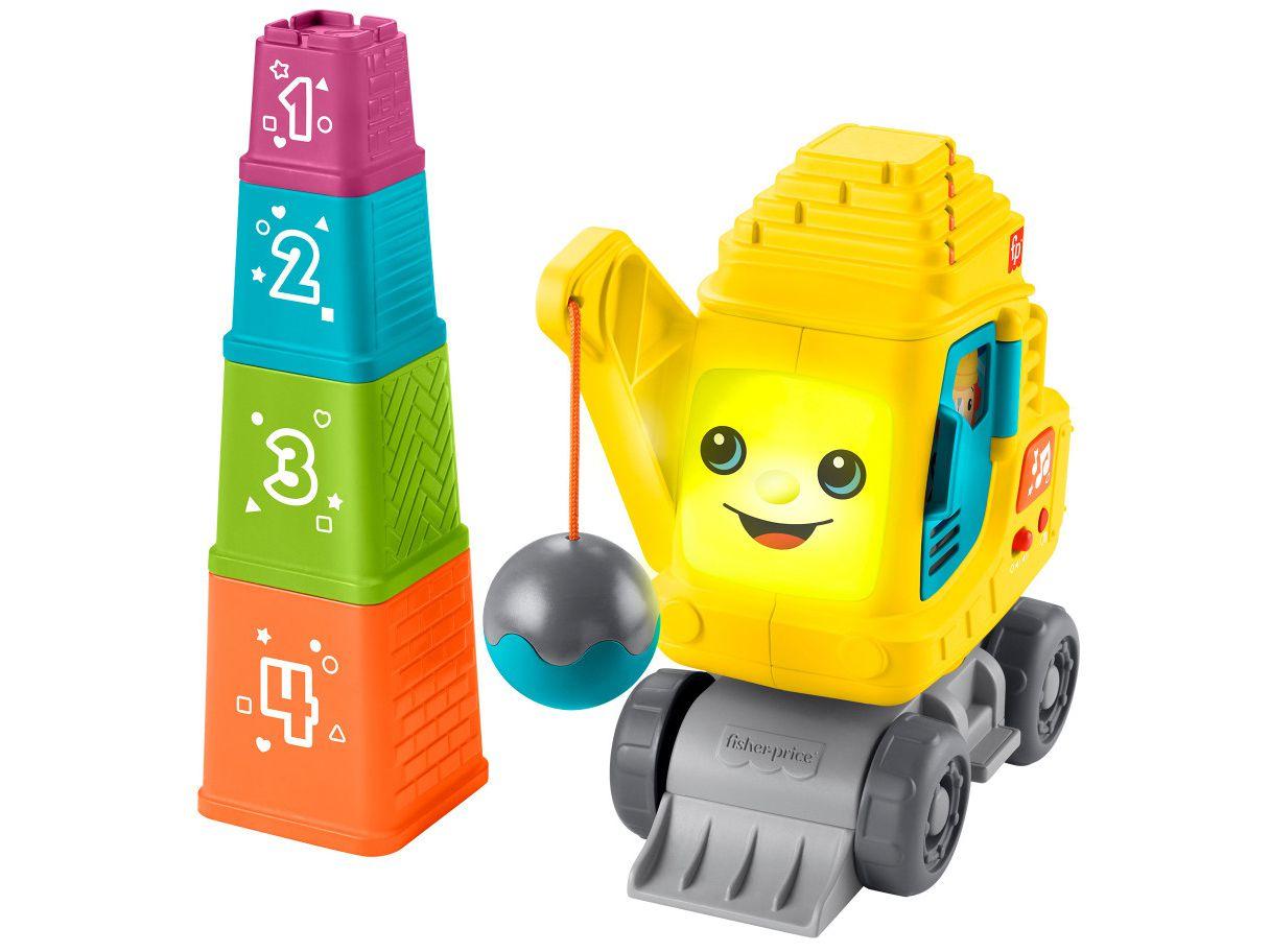 Brinquedo para Bebê Fisher-Price Guindaste Aprenda