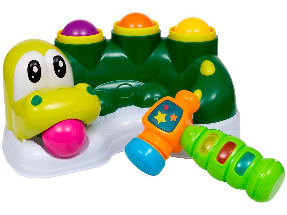 Brinquedo para Bebê Jacaré Bate-martelo Buba