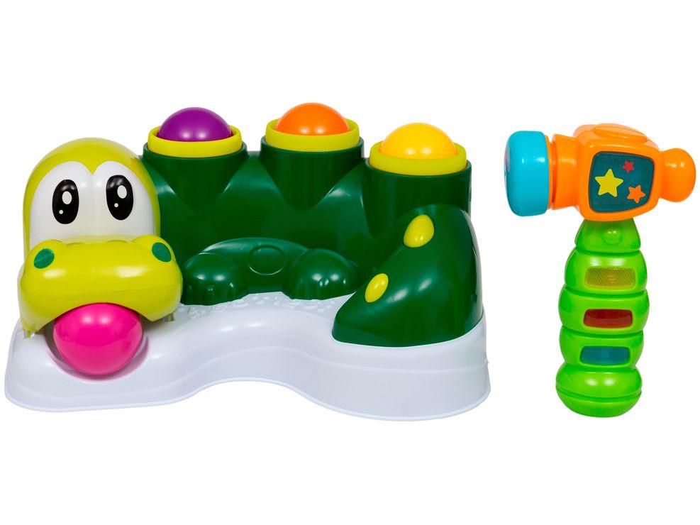 Brinquedo para Bebê Jacaré Bate-martelo Buba