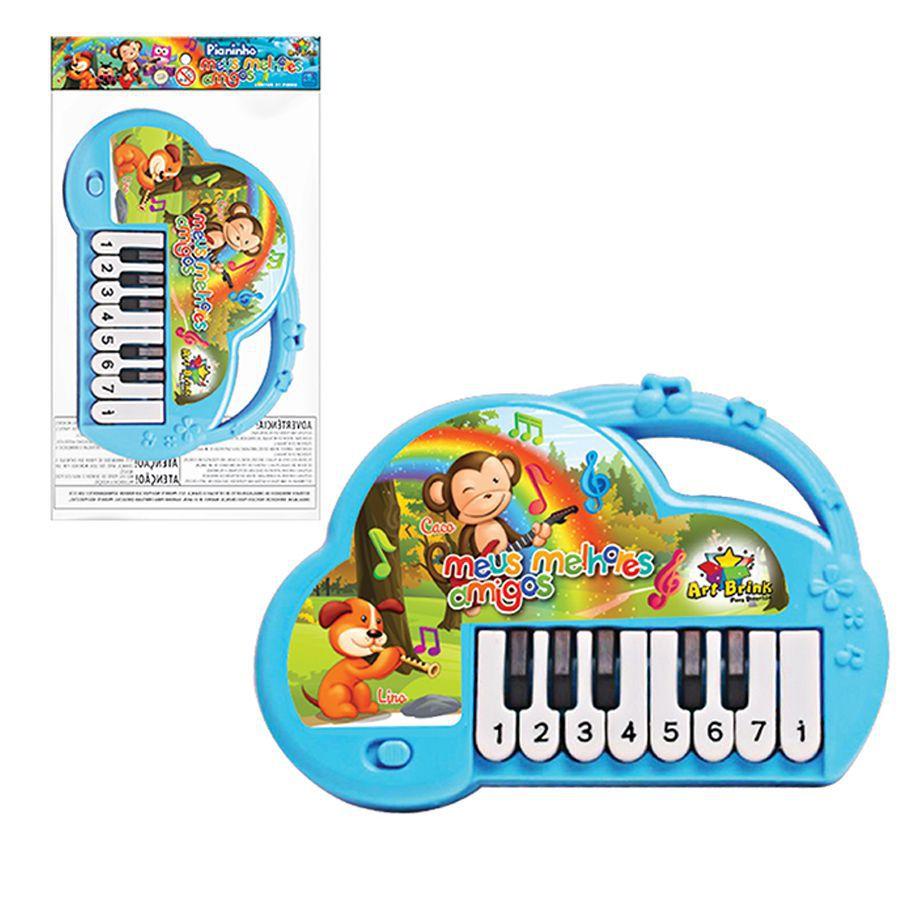 Brinquedo Infantil Musical Piano Xilofone 2X1 Do Re Mi Xplast - Papellotti