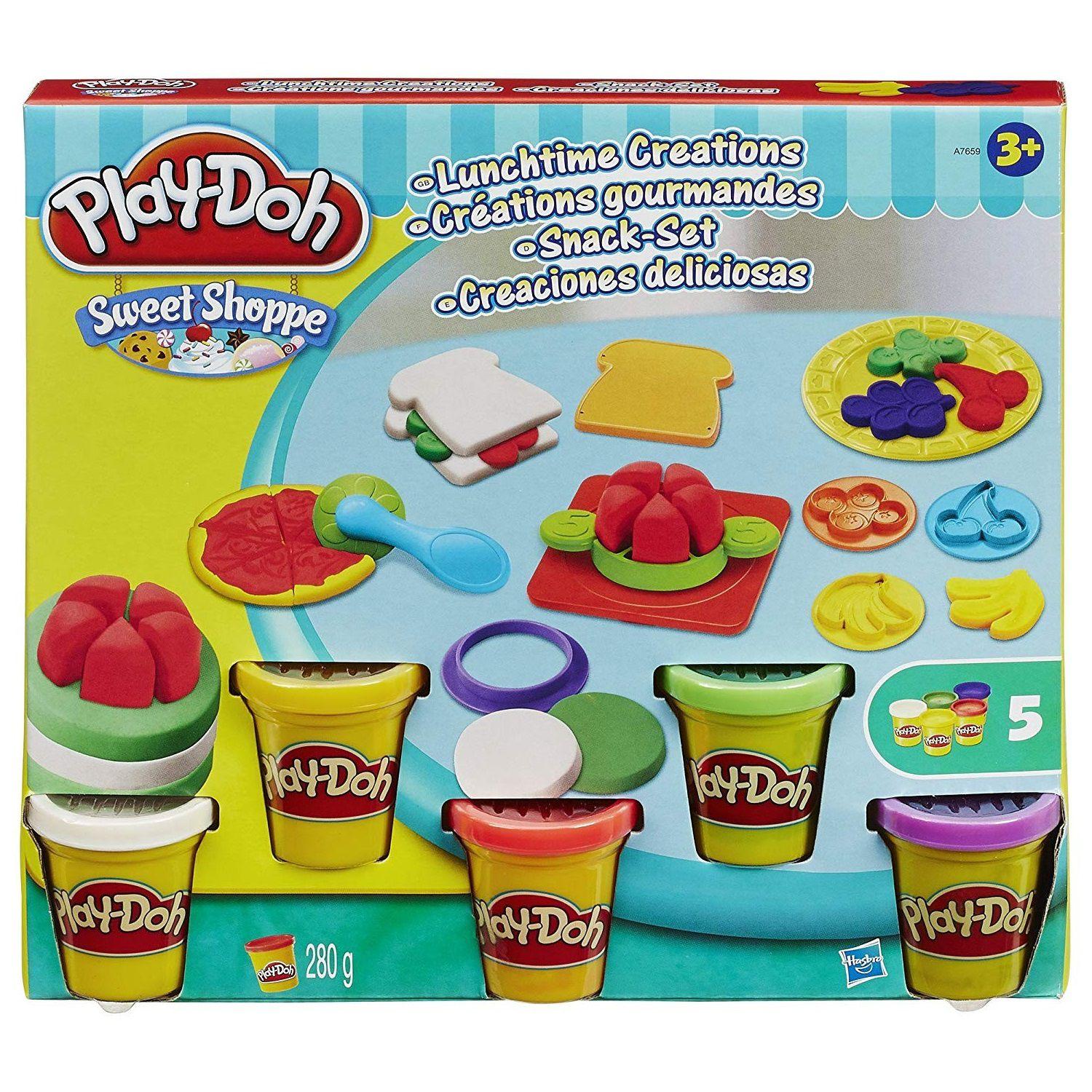 Brinquedo Play Doh Sweet Shoppe Hora do Lanche Hasbro A7659 - Massinha ...