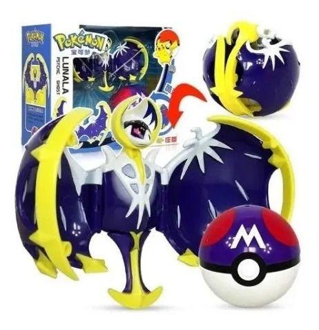 Brinquedo Figura Pokemon Lendario Lunala Dtc Ref4845