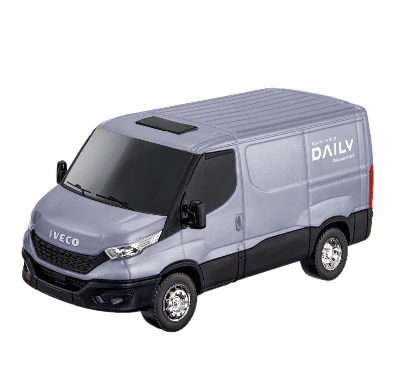Brinquedo Van Iveco Daily Abre Porta Traseira c/Empilhadeira - Usual ...