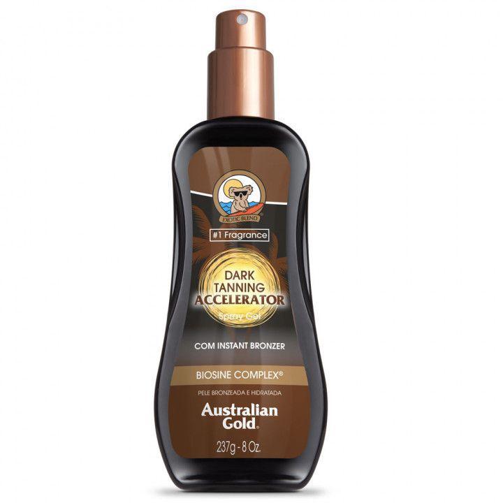 Bronzeador Dark Tanning Accelerator Spray 237ml Australian Gold
