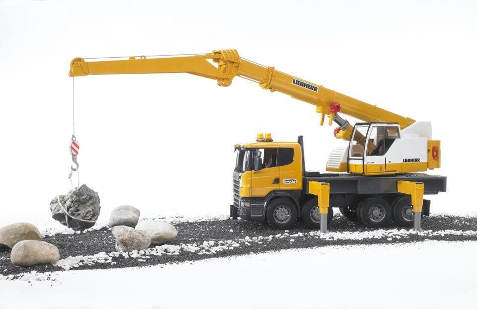 超大特価 Bruder 03570 - Caminhão Scania R Series com Guindaste キッチン家電