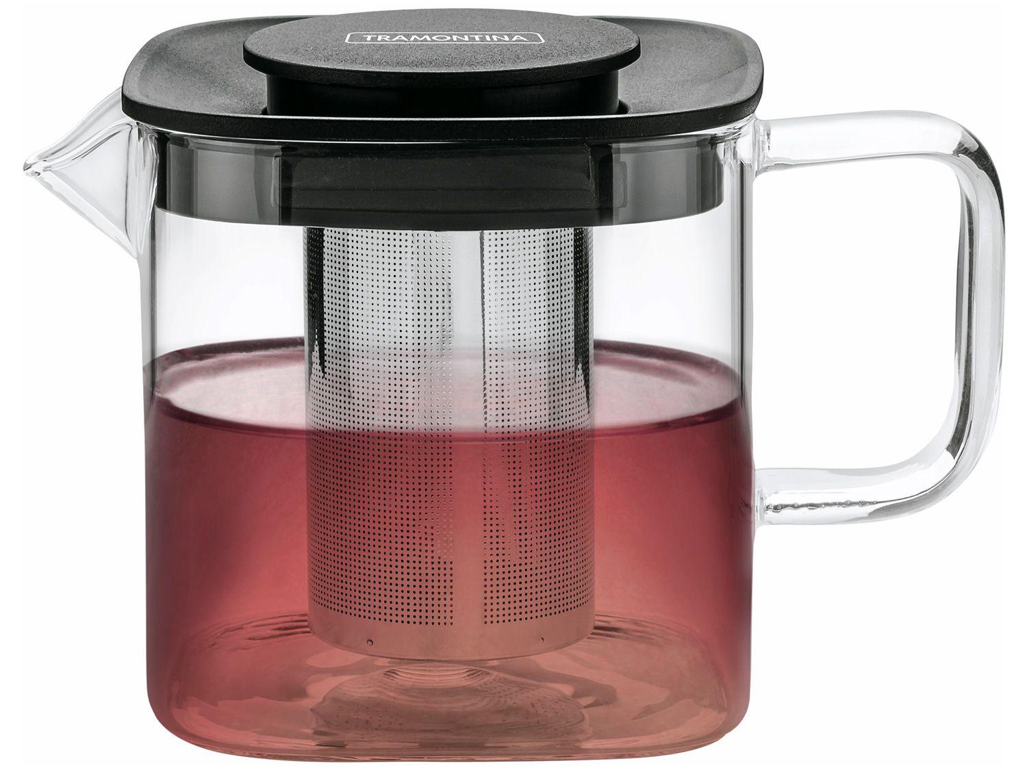 Bule de Chá com Infusor de Vidro 600ml Tramontina 61762090