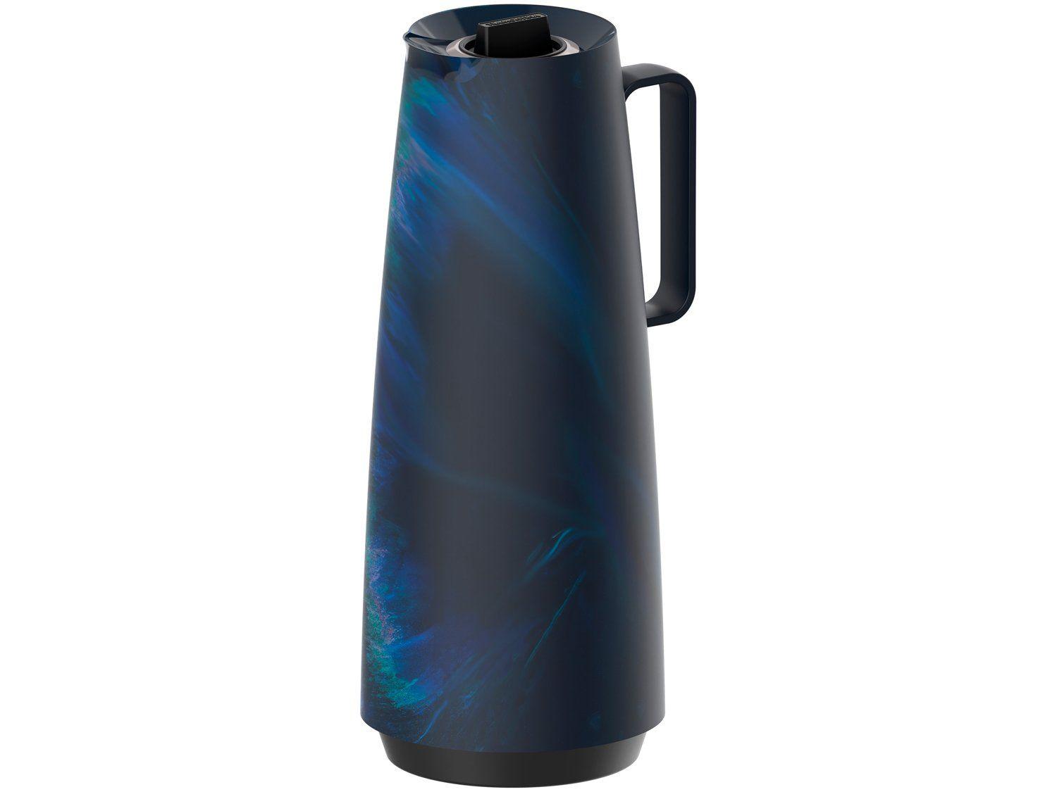 Bule de Chá e Café de Plástico Azul 1L Tramontina Exata