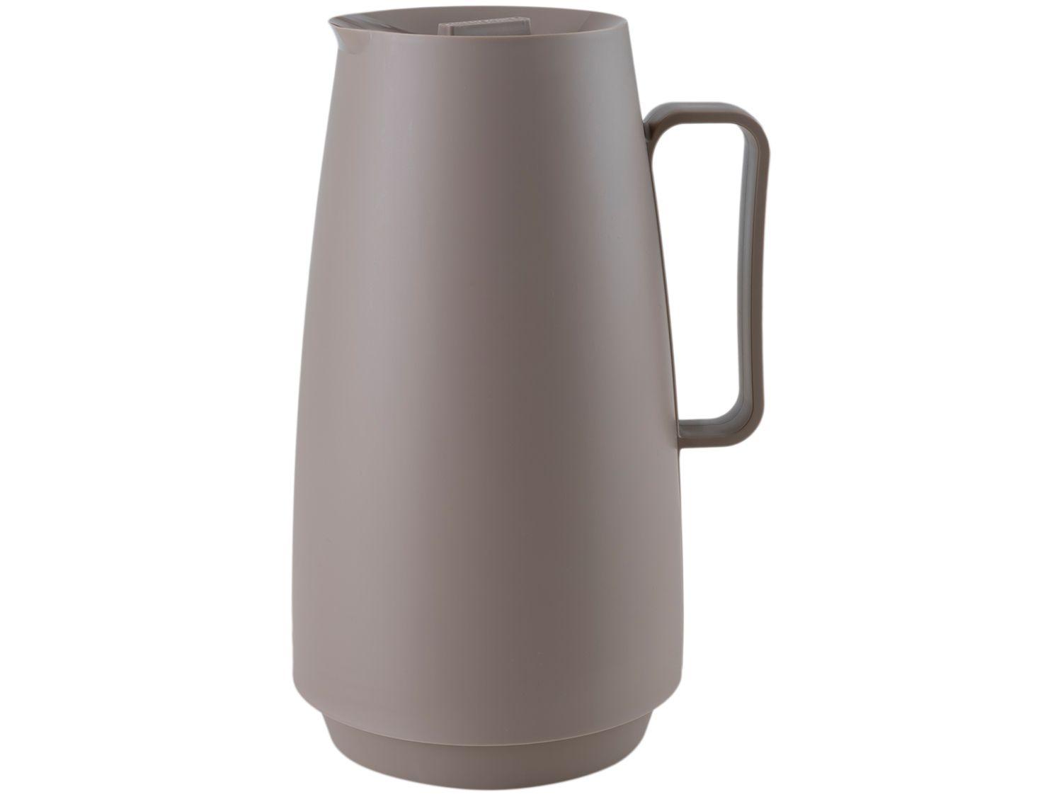 Bule de Chá e Café de Plástico Bege 500ml Tramontina Exata