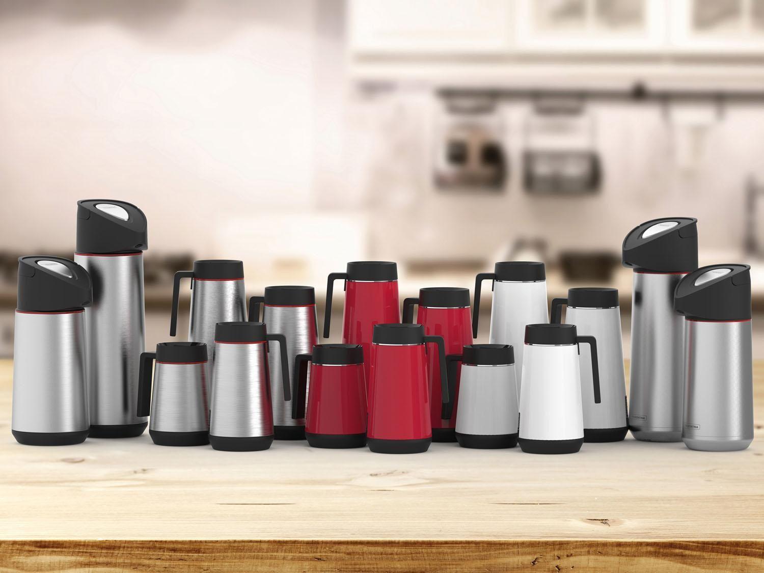 Bule Térmico 750ml Vermelho Tramontina