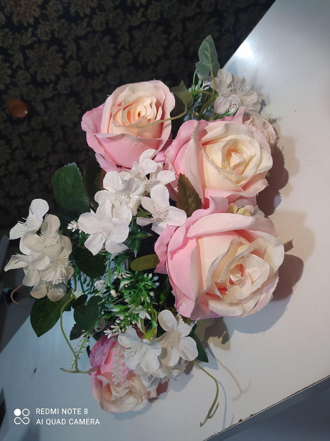 Buquê de rosas artificiais - Artin - Flor e Planta Artificial - Magazine  Luiza
