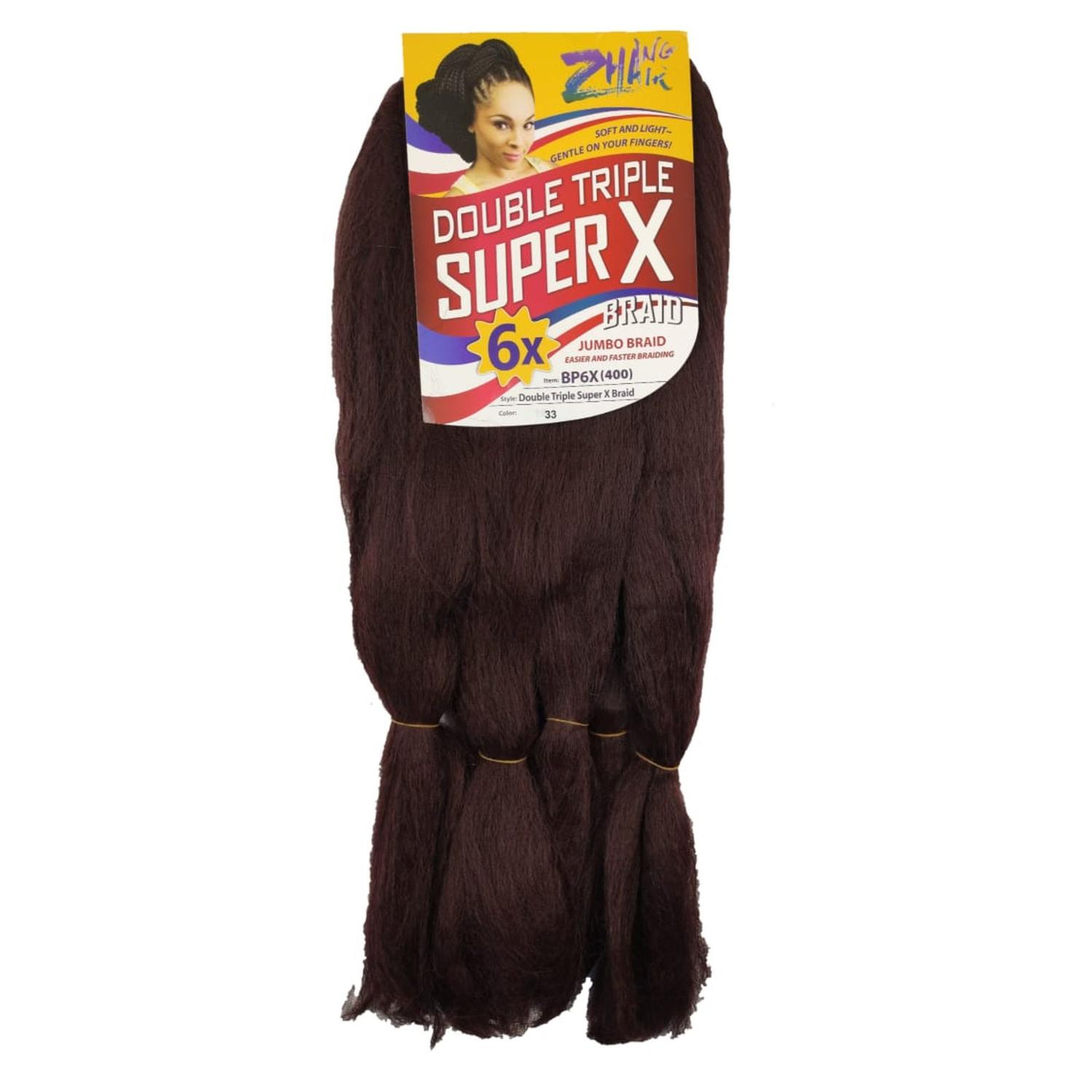 Cabelo Jumbo Jumbão Super X Kanekalon Tranças Braids Box Original Fibra Especial - Zhang Hair
