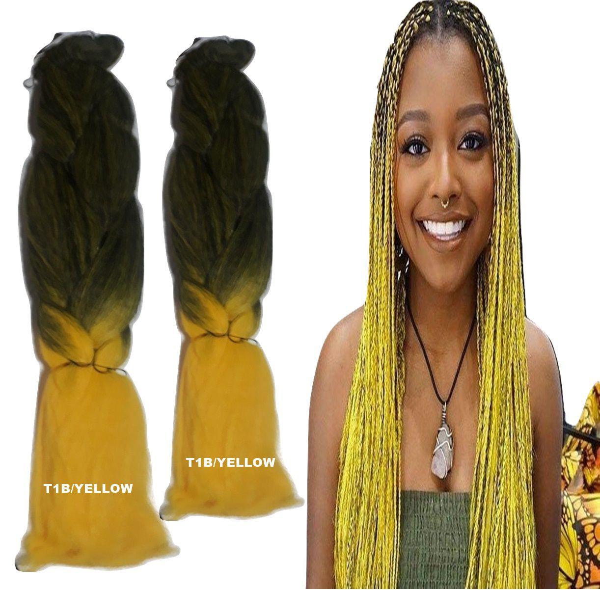 Featured image of post Tran as Box Braids Amarelo Conhe a uma das mais novas tend ncias do universo dos penteados