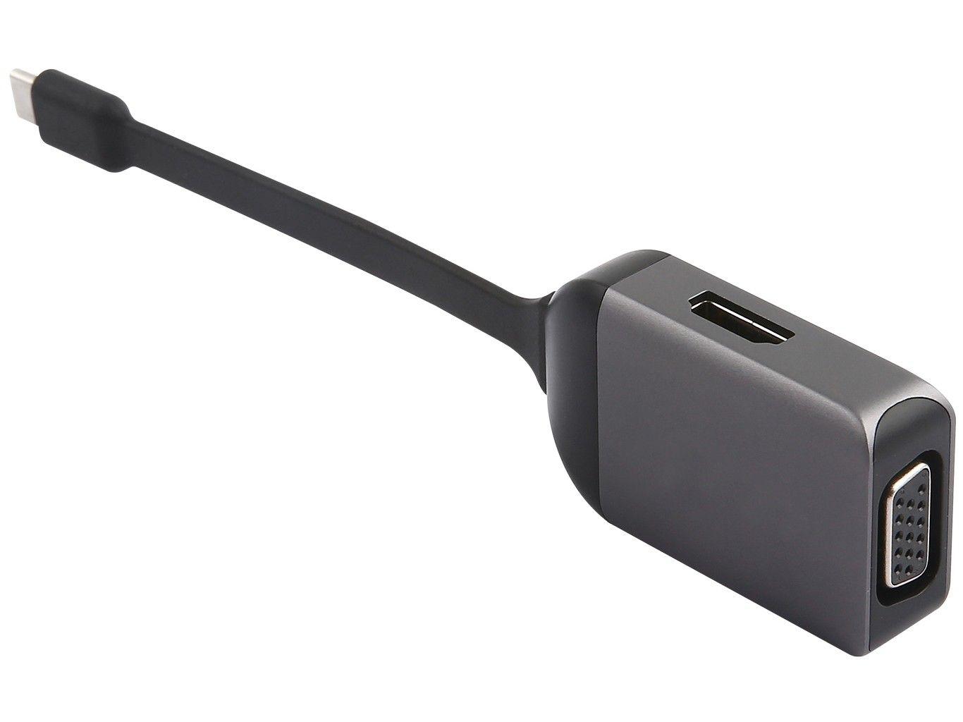 Cabo Adaptador USB-C para HDMI VGA