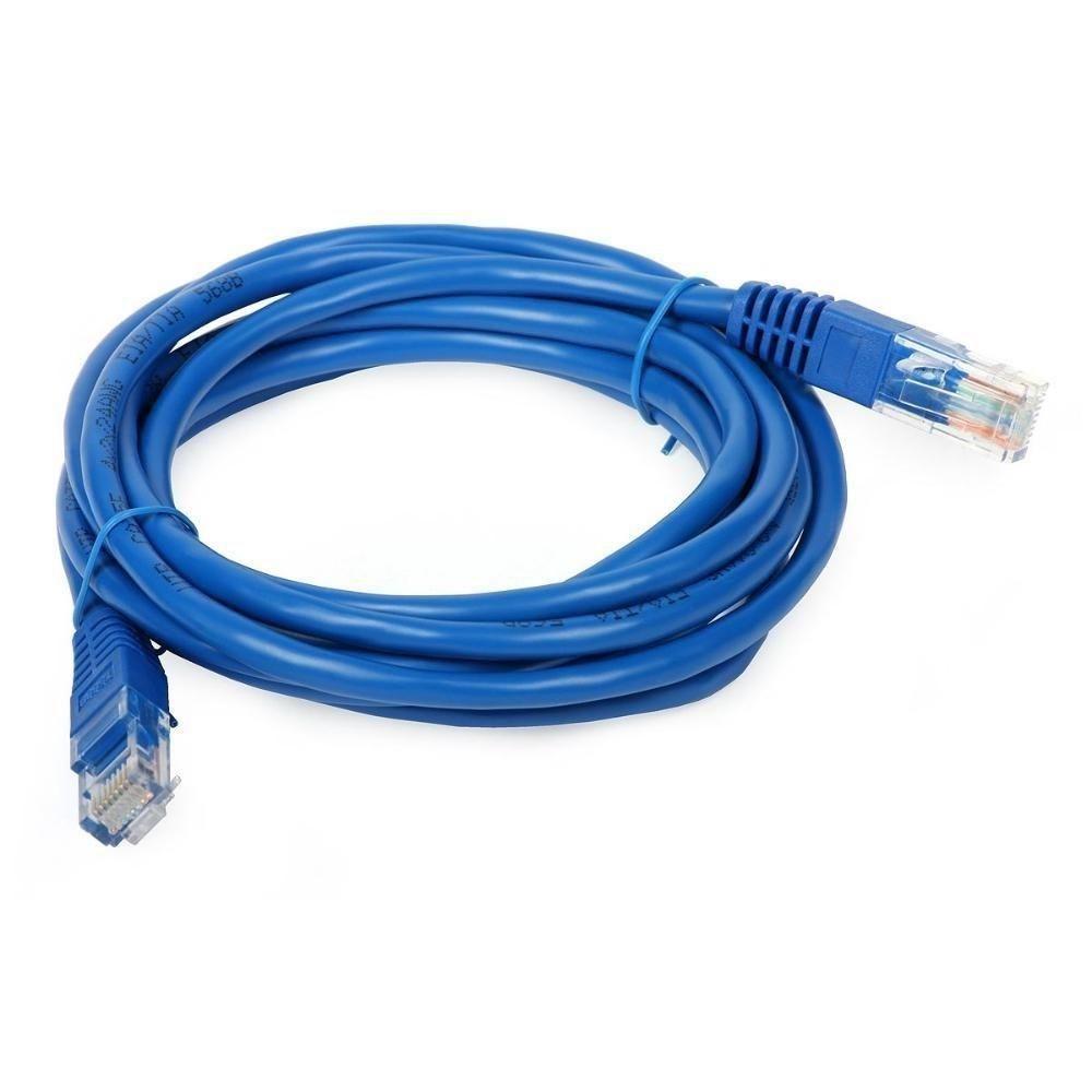 Cabo De Rede New Link Cb202 Rj45 Cat6 - 3m - Azul - NewLink - Fios e