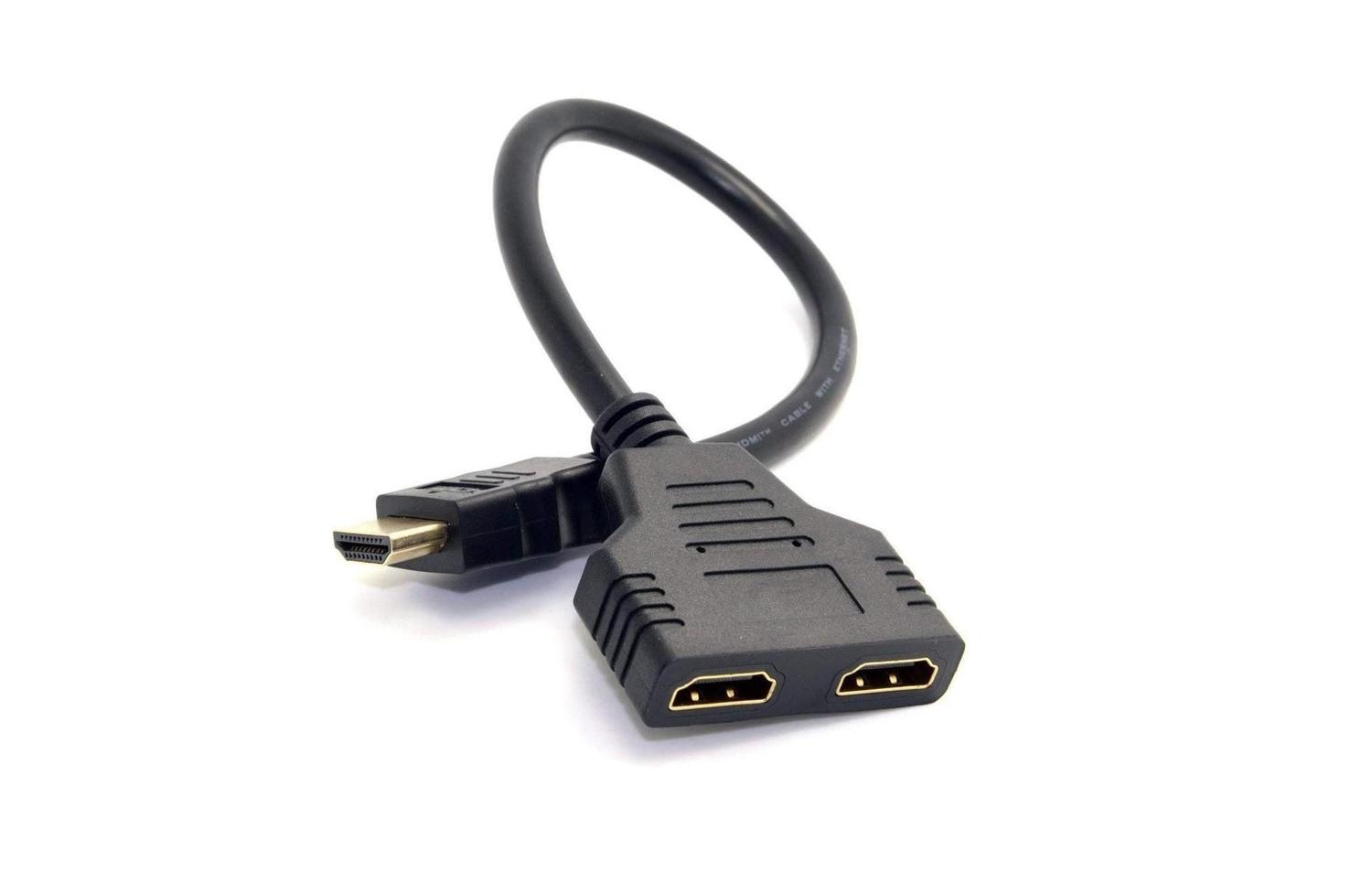 Splitter Divisor De Cable Hdmi Hdmi Male Cable Duplicador Hdmi