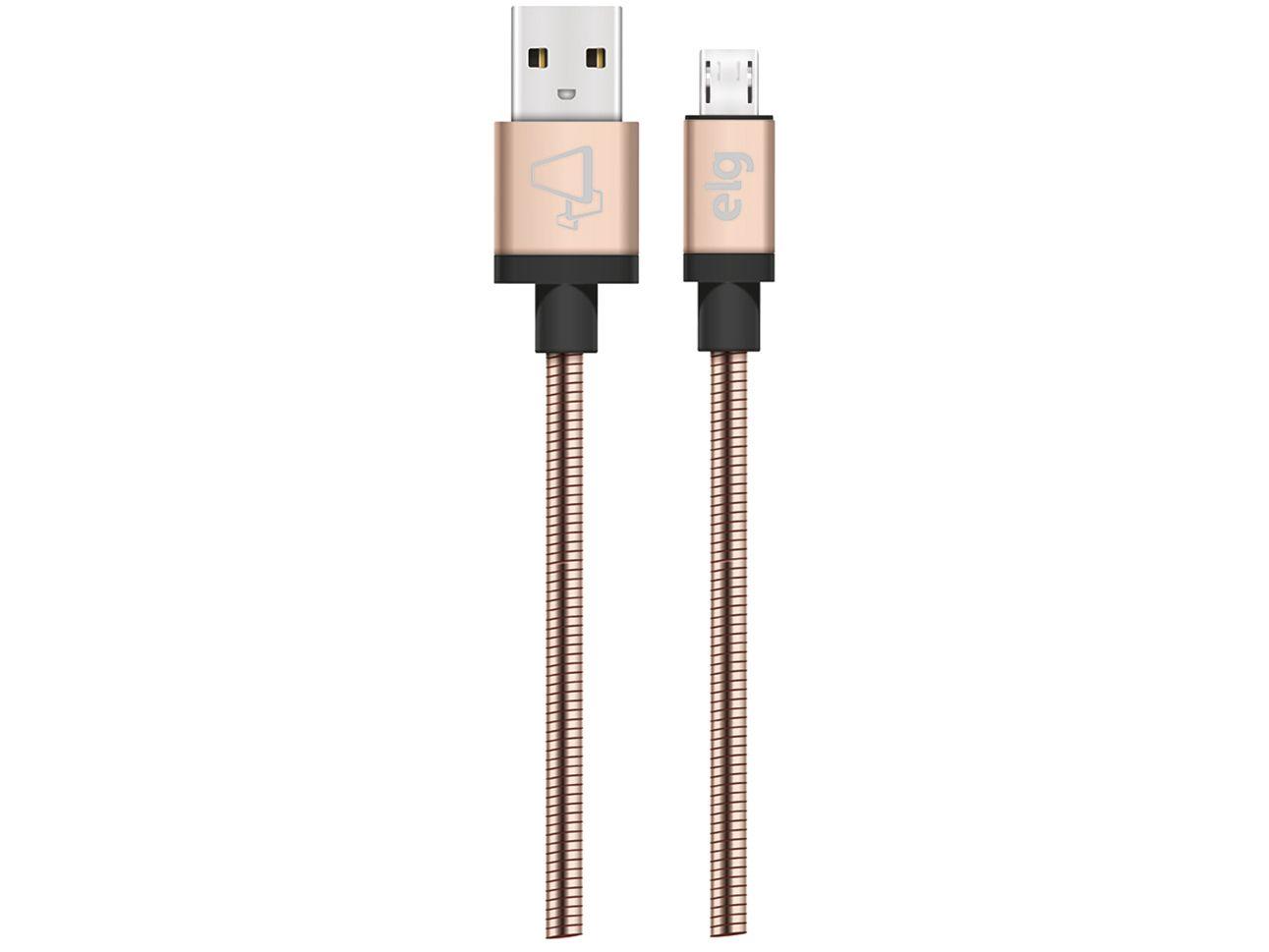 Cabo Micro USB 1m ELG Inox