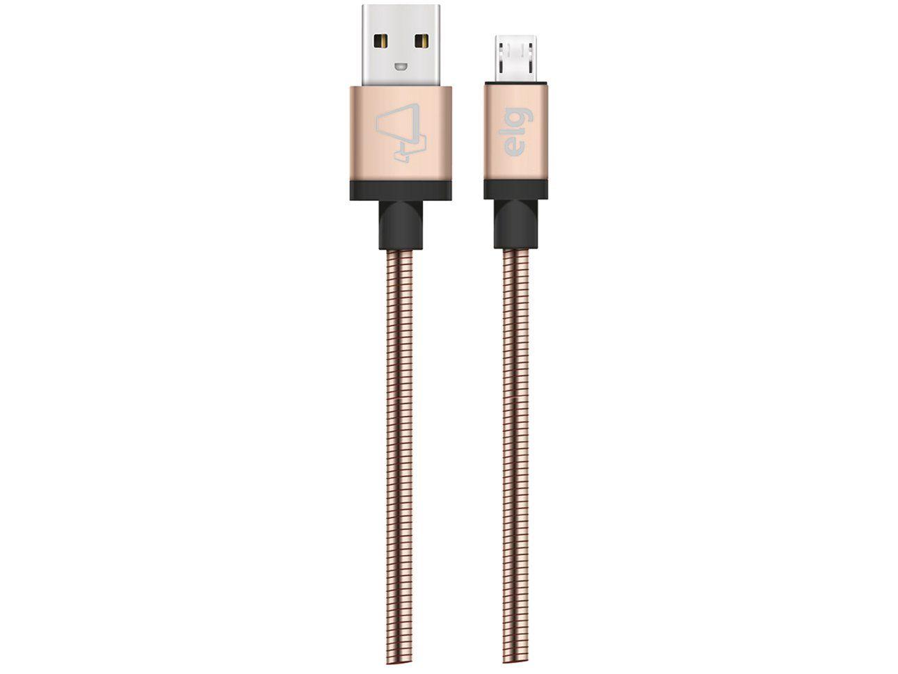 Cabo Micro USB 1m ELG Inox