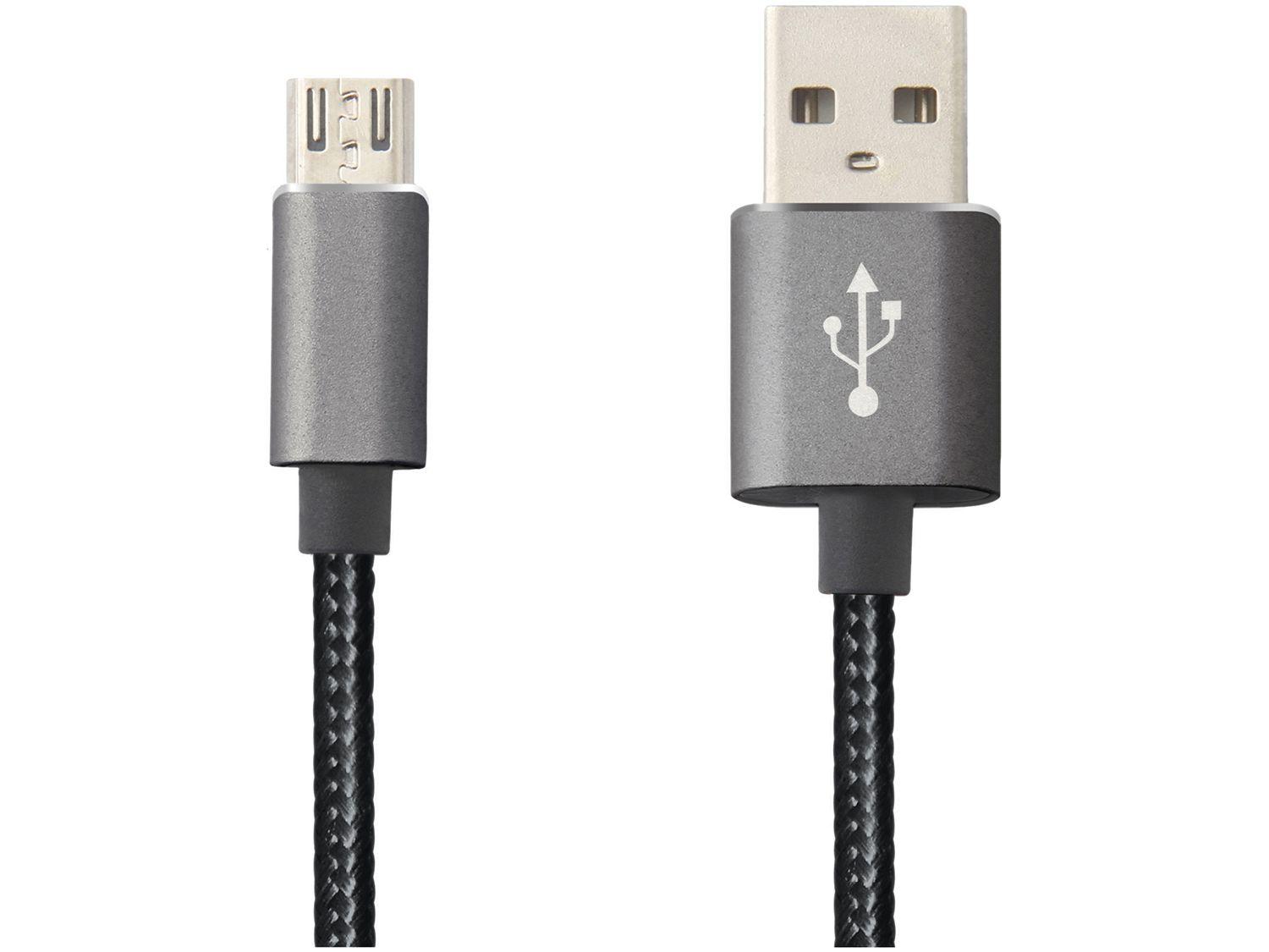 Cabo Micro USB 2m Easy Mobile Premium Cable Cabo para Celular